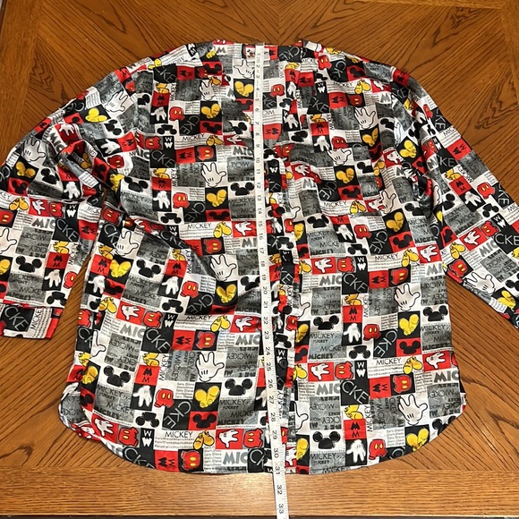 ❤️❤️❤️ Disney Mickey Mouse blouse shirt ❤️❤️❤️ - Picture 4 of 6
